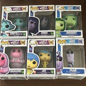 Inside Out Funko Pops